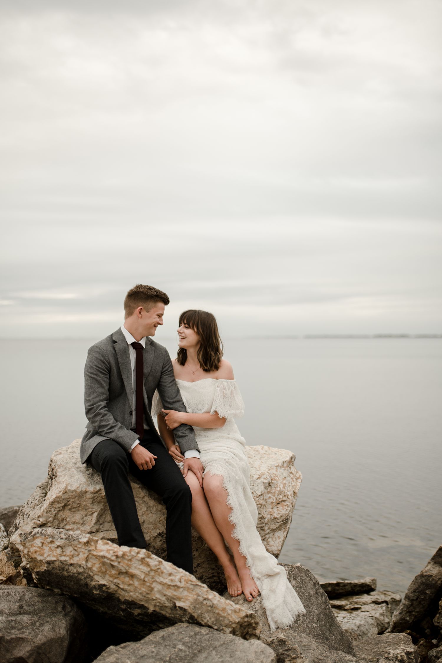 matlock beach adventure session, summer elopement, Manitoba elopement, winnipeg beach wedding