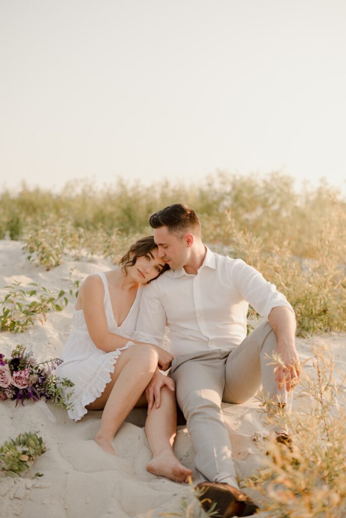 best Winnipeg engagement photographer - grand beach elopement - Vanessa Renae Photography - Winnipeg engagement session