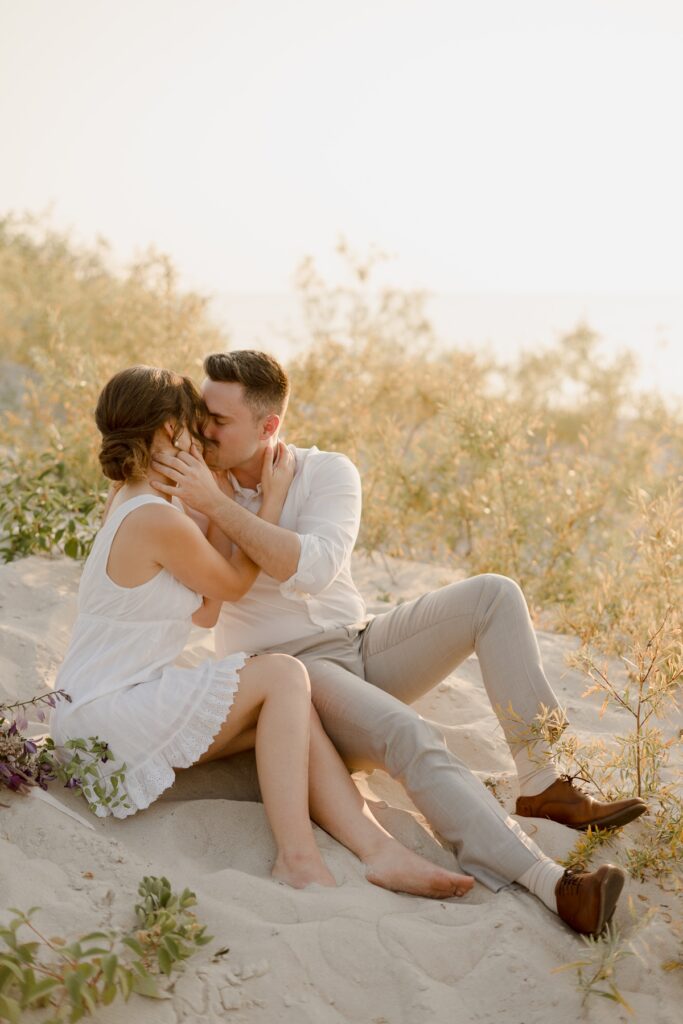 best Winnipeg elopement photographer - grand beach elopement - Vanessa Renae Photography - Winnipeg engagement session