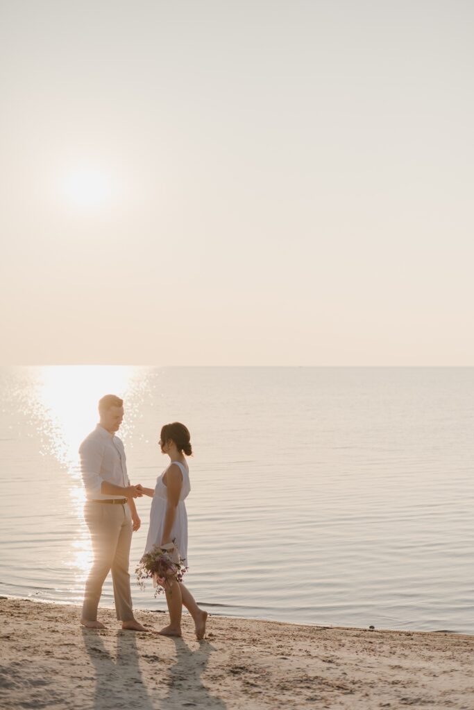 best Winnipeg elopement photographer - grand beach elopement - Vanessa Renae Photography - Winnipeg engagement session